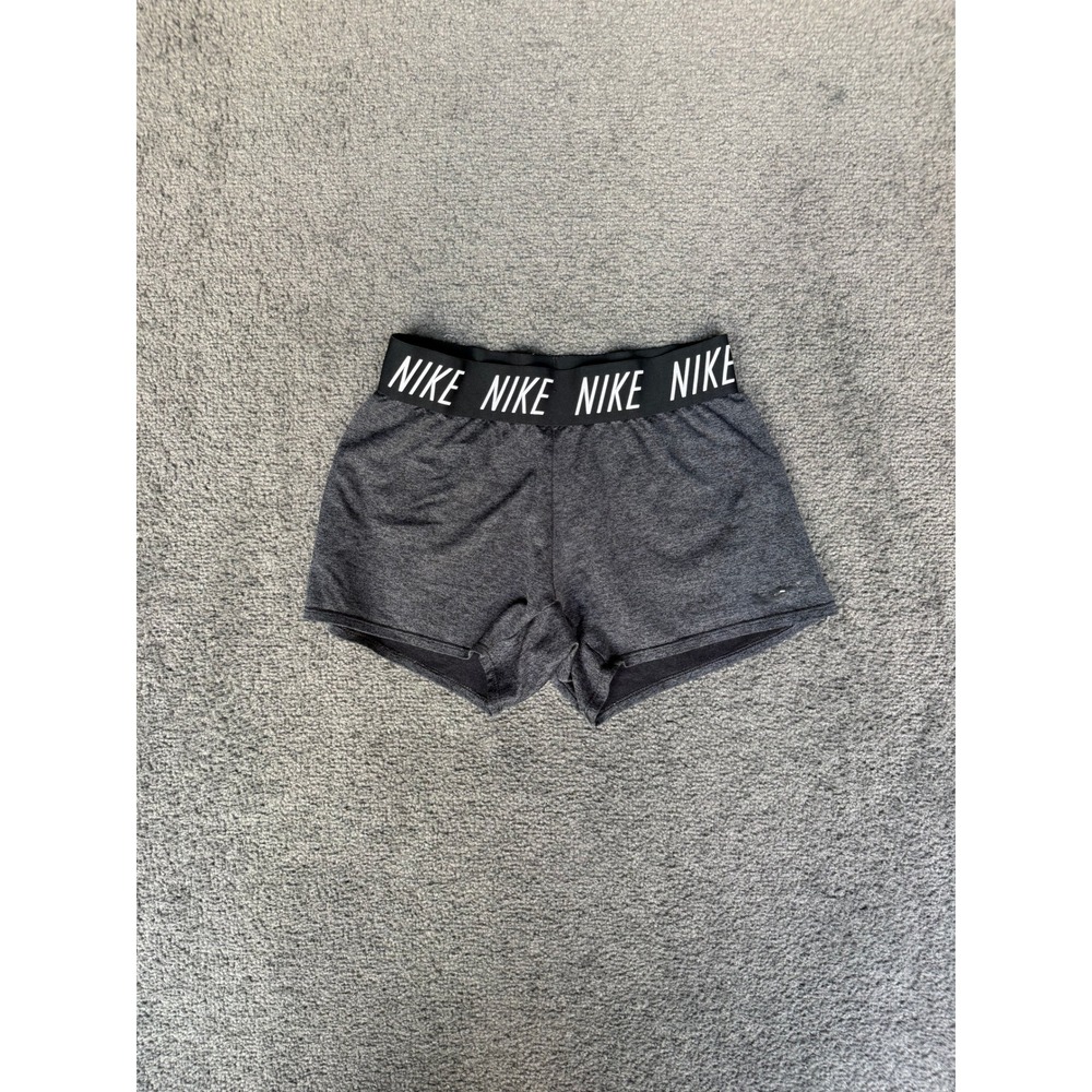 Nike Dri-FIT Gray Heathered Training Shorts Branded Waistband 910252-010 Mens M